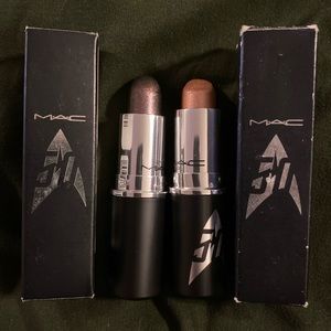 Mac Cosmetics Discontinued Star Trek Lipsticks Kling-It-On and LLAP